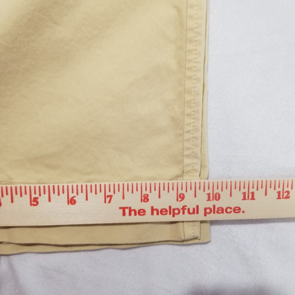 Eddie Bauer Pants Womens 12 Mercer Fit Khaki Wide Leg - Picture 11 of 12